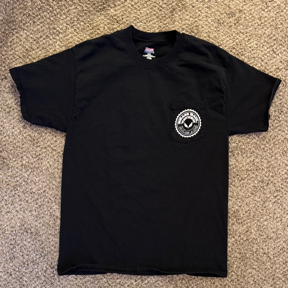 Black Graphic T-Shirt Brass Rail Tavern Colorado